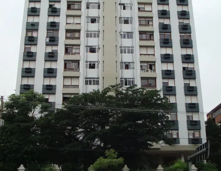 Fachada do Conjunto Residencial Portal Carlos Gomes