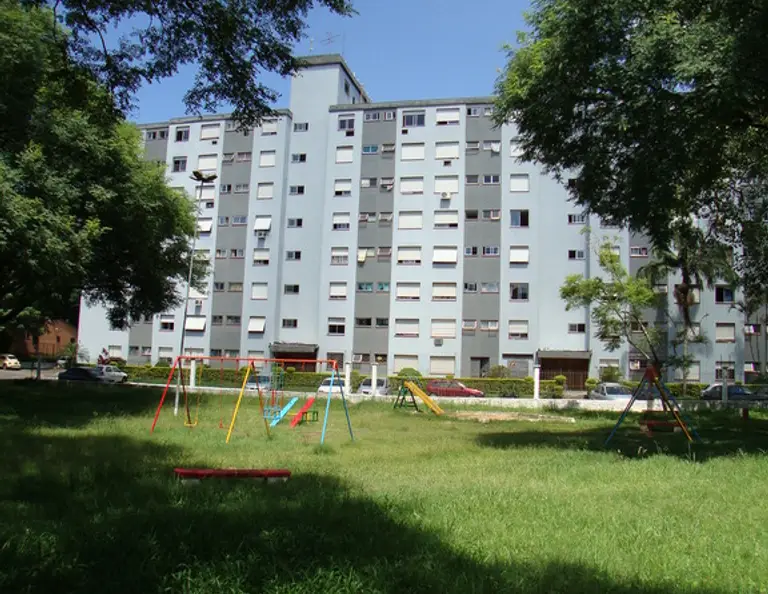 Fachada do Conjunto Residencial Jardim das Palmeiras