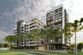 apartment em Rua Francisco Ader, Novo Mundo - Curitiba - PR