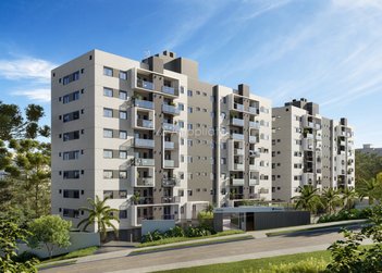 apartment em Rua das Araras, Novo Mundo - Curitiba - PR