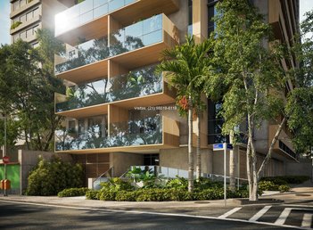 apartment em Rua Moura Brasil, Laranjeiras - Rio de Janeiro - RJ