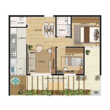 apartment em Lino de Almeida Pires, Vila Guarani (Z Sul) - São Paulo - SP