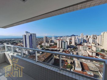 apartment em Rua Pero Vaz de Caminha, Aviação - Praia Grande - SP