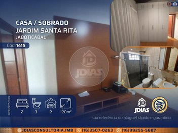 house em Rua Doutor Braguita, Jardim Santa Rita - Jaboticabal - SP