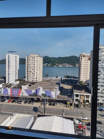 apartment em Rua Amador Bueno da Ribeira, Centro - São Vicente - SP