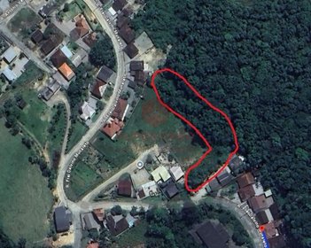 land_lot em Rua Frei Dalvino Munareto, Centro - Santo Amaro da Imperatriz - SC