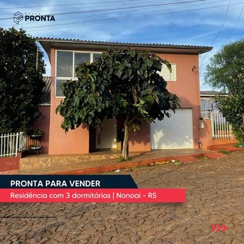 house em Rua Padre Miguel de Cock, Nonoai - Nonoai - RS
