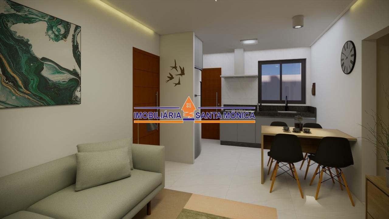 Apartamento com 2 quartos — Santa Mônica, Belo Horizonte