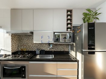 apartment em Estrada Municipal Walter Steurer, Chácara Pavoeiro - Cotia - SP