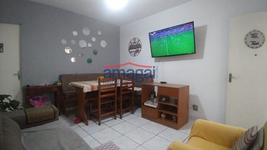 apartment em Avenida Presidente Humberto de Alencar Castelo Branco, Conjunto Habitacional Marinho - Jacareí - SP