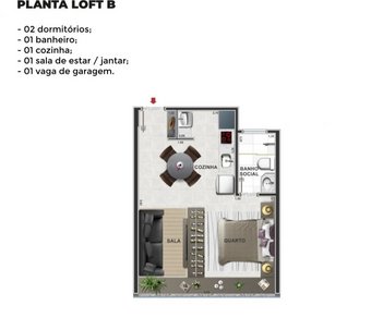 apartment em Rua Ernesto Polizelli, Vila Bosque - Maringá - PR