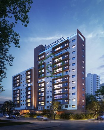 apartment em Rua General Caldwell, Menino Deus - Porto Alegre - RS