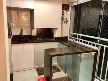apartment em Alameda Conde de Porto Alegre, Santa Maria - São Caetano do Sul - SP