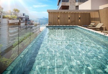 apartment em Rua Almirante Guilhem, Leblon - Rio de Janeiro - RJ