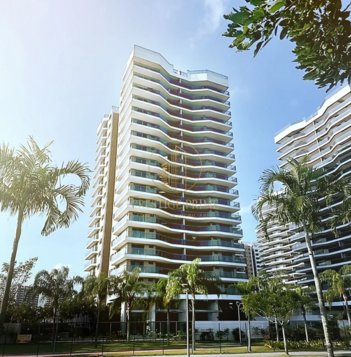 apartment em Avenida Salvador Allende, Barra da Tijuca - Rio de Janeiro - RJ