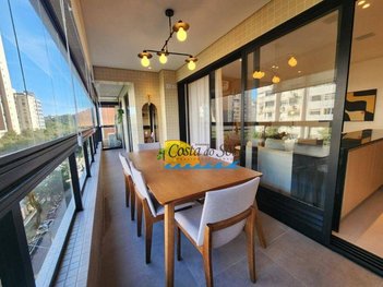 apartment em Avenida Barão de Penedo, José Menino - Santos - SP