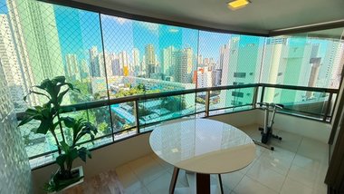 apartment em Rua Tenente João Cícero, Boa Viagem - Recife - PE