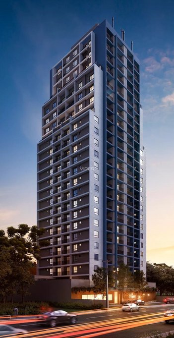 apartment em Rua Eduardo Carlos Pereira, Novo Mundo - Curitiba - PR