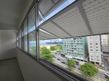 apartment em Avenida Senador Pinheiro Machado, Campo Grande - Santos - SP