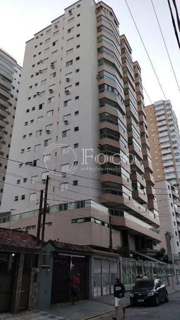 apartment em Avenida Presidente Kennedy, Guilhermina - Praia Grande - SP
