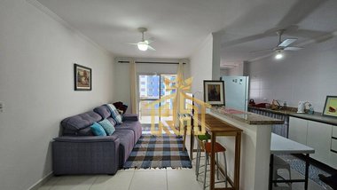 apartment em Rua Argentina, Guilhermina - Praia Grande - SP
