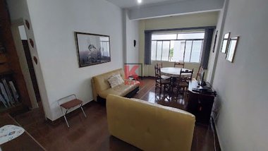 apartment em Rua Jorge Tibiriçá, Gonzaga - Santos - SP