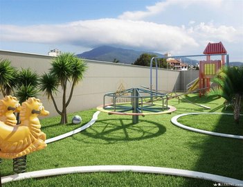 apartment em Rua 317, Meia Praia - Itapema - SC