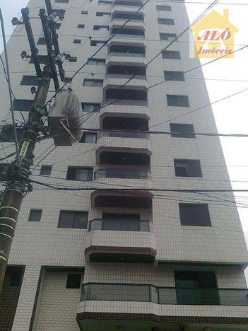 apartment em Rua Panamá, Samambaia - Praia Grande - SP