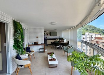 apartment em Rua General Euclides de Figueiredo, Canto do Forte - Praia Grande - SP