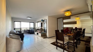 apartment em Avenida dos Holandeses, Ponta D'Areia - São Luís - MA