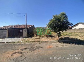 land_lot em Rua Projetada A, Jardim Galante - Cedral - SP