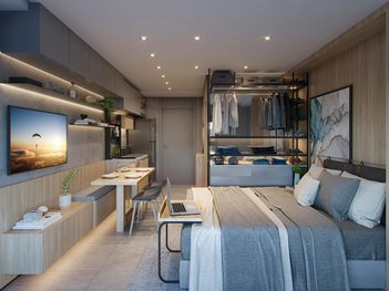 apartment em Rua Gama Lobo, Vila Dom Pedro I - São Paulo - SP