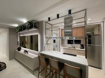 apartment em Rua 216, Meia Praia - Itapema - SC