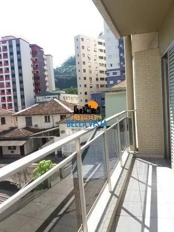 apartment em Avenida Manoel da Nóbrega, Itararé - São Vicente - SP