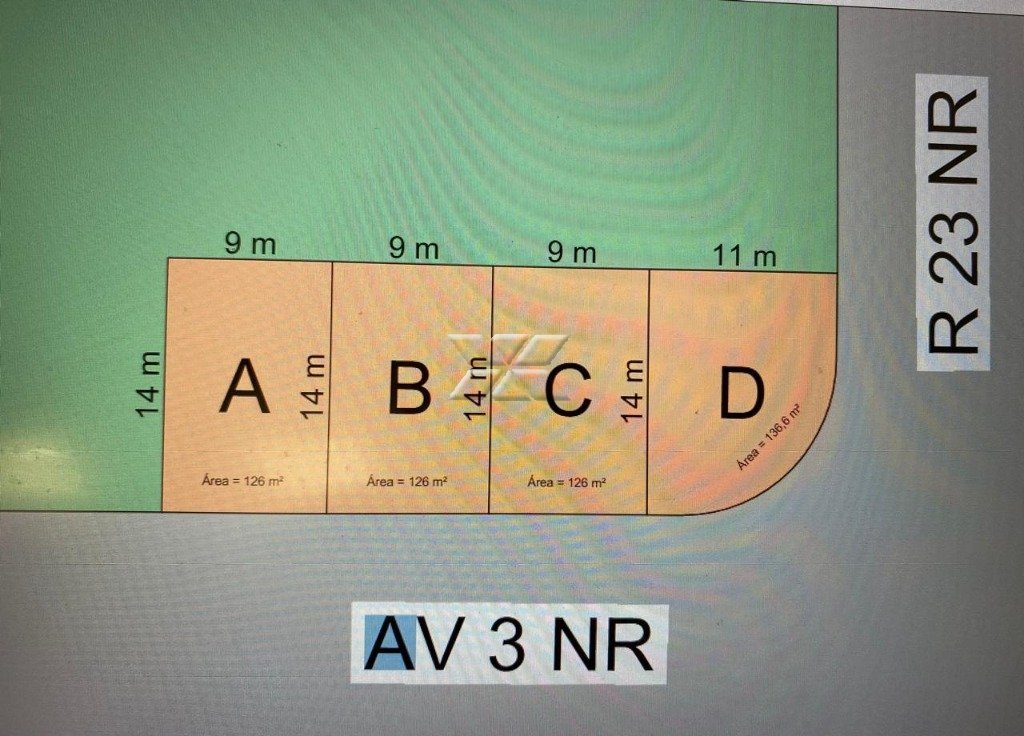 Mapa lotes av