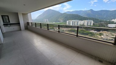 apartment em Avenida Salvador Allende, Barra da Tijuca - Rio de Janeiro - RJ