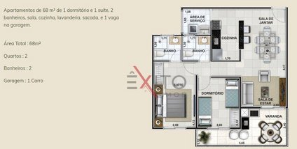 apartment em Rua Luiz Pereira de Campos, Centro - Bertioga - SP