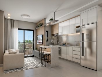 apartment em Rua Nelson Floriano Campos, Barra do Aririú - Palhoça - SC