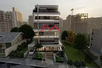 apartment em Rua Alferes Ângelo Sampaio, Água Verde - Curitiba - PR