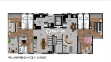 apartment em Rua Dona Queridinha, Itapoã - Belo Horizonte - MG