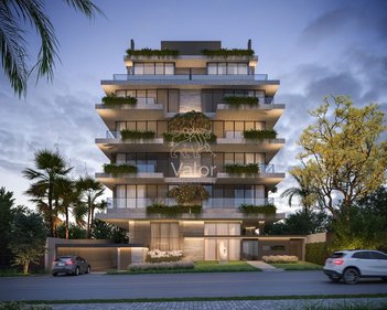 apartment em Rua Hermes Fontes, Batel - Curitiba - PR