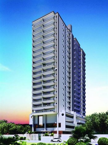 apartment em Rua Doutor Júlio de Mesquita Filho, Aviação - Praia Grande - SP