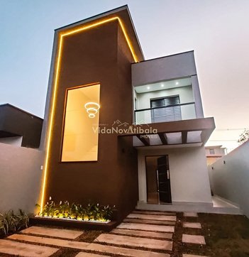 house em Rua dos Cravos, Loteamento Vale das Flores - Atibaia - SP