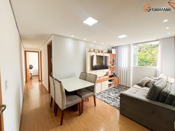 apartment em Alameda dos Flamingos, Cabral - Contagem - MG