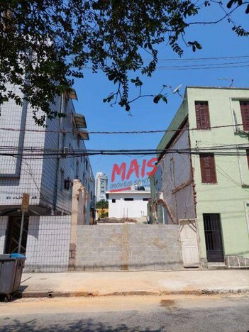 land_lot em Rua Pasteur, Gonzaga - Santos - SP