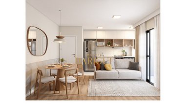 apartment em Rua Affife Mansur, Novo Mundo - Curitiba - PR