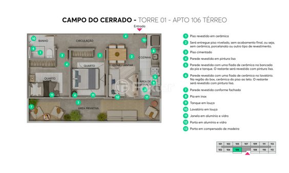 Cômodo Condomínio