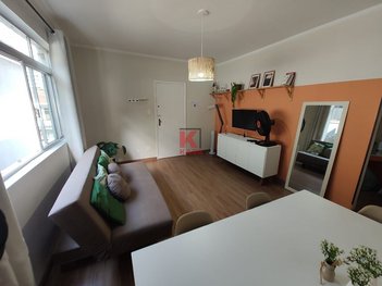 apartment em Rua Cunha Moreira, Encruzilhada - Santos - SP