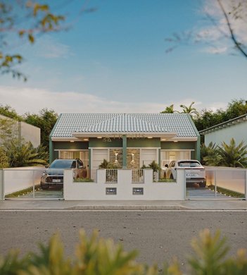 house em Rua Claudio Capistrano Lima de Oliveira, Forquilhas - São José - SC