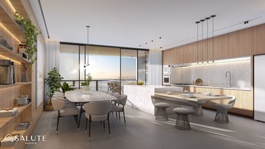 apartment em José Medeiros Viêira, Praia Brava de Itajaí - Itajaí - SC